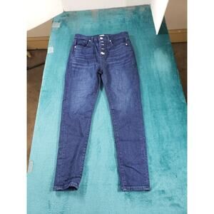 LOFT Women's Skinny Jeans in Dark Blue